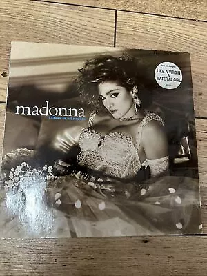 Madonna ‘like A Virgin’ /material Girl   12” Vinyl (Sire 1984) VG+ Con • £4.99