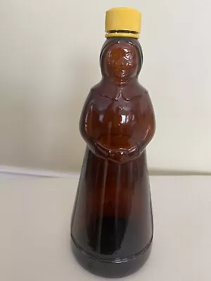 Mrs. Butterworth Brown Glass Bottle - Plastic Top - Beautiful No Label • $4.75