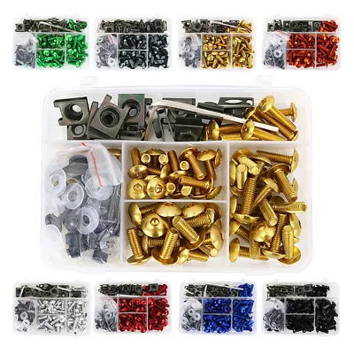 Alloy Complete Fairing Bolts Kit Fit For Kawasaki ZZR 1100 ZX-11 1993-2001 Gold • $35.19