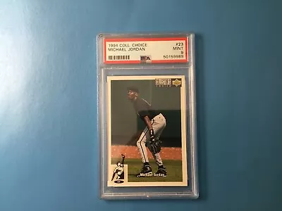 PSA 9 Michael Jordan Collector’s Choice #23 • $24.99