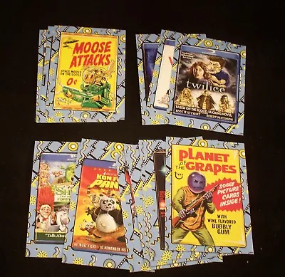 WACKY PACKAGES - CLASSIC FILM Chase Set - All 20 Stickers - Wacky Packs - Topps • $9.90