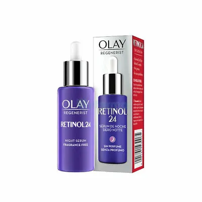 Olay Regenerist Retinol 24 Night Serum With Vitamin B3 Plus 40Ml *New&Sealed* • £12.89