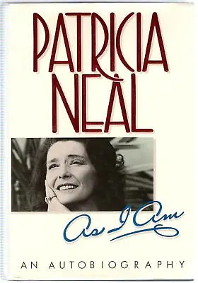 £24.99 • Buy Patricia Neal SIGNED As I Am Roald Dahl Gary Cooper Tiffany's Newman Hollywood