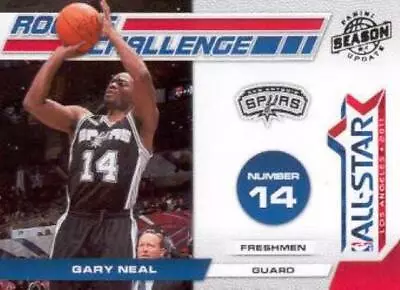 2010-11 Panini Season Update Rookie Challenge #4 Gary Neal • $3.95