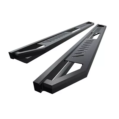 HD Ridez Hybrid Rocker Steps Steel Armor Fit 09-14 Ford F150 SuperCrew Cab • $219