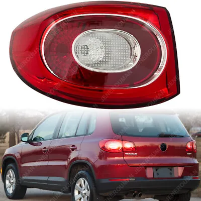 Driver Outer Tail Light Fits 09-11 Volkswagen VW Tiguan Rear Brake Lamp Shell LH • $75.99