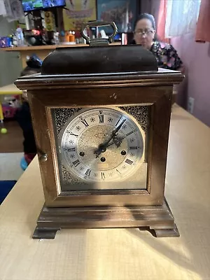 Vintage Hamilton Mantle Clock / Westminster Chime / 2 Jewel 340-020 Movement • $85