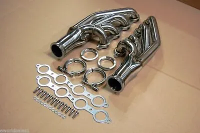 FOR Chevy LS Turbo Manifolds Headers LS1 LS2 LS3 LS6 LSX TWIN V8 4.8 5.3 6.0 • $274