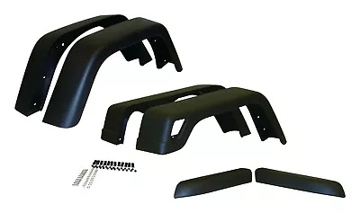 JEEP WRANGLER TJ EXTENDED GUARD FLARE KIT 6.6  INCH 6-PCE KIT NEW For 1997-2006 • $618.13