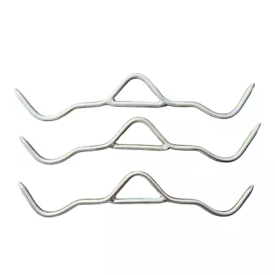 Bundle Of 3 - 13  Gambrel Hook 320mm X 8mm Stainless Butcher Hunting Farm Heavy • $90