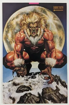 Sabretooth Mephisto Marvel Masterpieces Comic Poster Art Pin-Up Original Jusko • $6.99