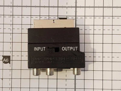 £0.99 • Buy SCART TO 3 RCA SVHS S-VIDEO Adaptor