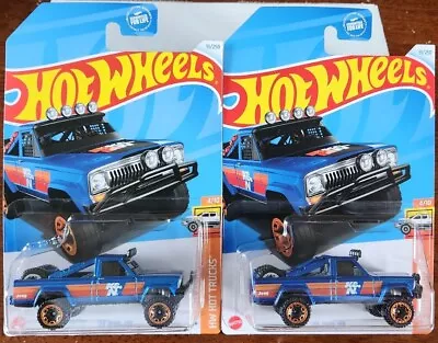 Lot Of 2- New 2024 Hot Wheels '73 Jeep J10 Pickup Hw Hot Trucks #4/10 K&n • $2.59