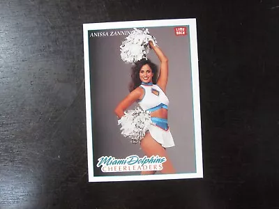 1992 Lime Rock # 195 Anissa Zannino Card (B61) Miami Dolphins Cheerleaders • $3.99