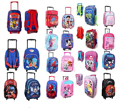 £33.99 • Buy Children's Kids Boys Girls Wheeled Cabin Hand Luggage Small Trolley Travel Bag