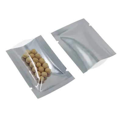 Clear Silver Aluminum Foil Mylar Bags Food Storage Package Vacuum Sealer Pouches • $527.34