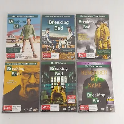 Breaking Bad The Complete Series Seasons 1 2 3 4 5 6 DVD Region 4 D9 • $59.99