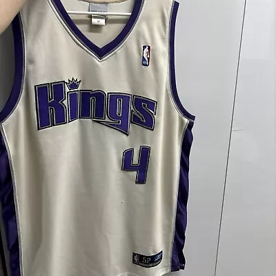 Sacramento Kings CHRIS WEBBER Reebok Mens Jersey Size 52 Stitched • $25