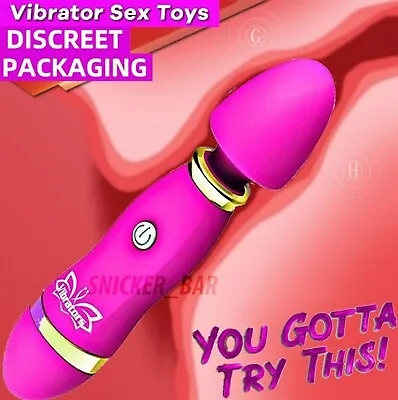 Waterproof-Vibrator-Bullet-G-Spot-Dildo-Clit-Massager-Vibe-Couple-Women-Sex-Toys • $7.89