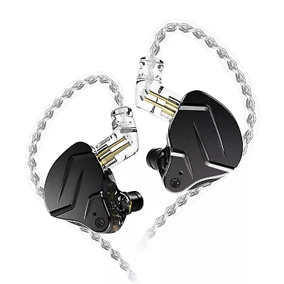 KZ ZSN PRO X 1DD+1BA Dual Dynamic Driver Earbuds In-ear Headphone Deep Bass NEW • $35.59
