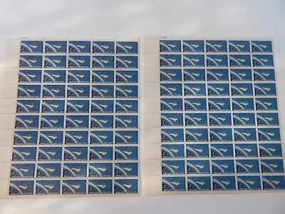 Two Project Mercury Four Cent US Stamp Sheets...Unused • $8