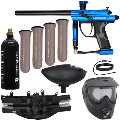 New Spyder Fenix Epic Paintball Gun Package Kit - Blue • $226.70