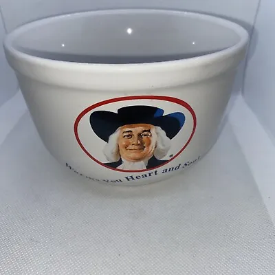 Quaker Oats Cereal Oatmeal Bowl  Warms Your Heart And Soul  Vintage 1999 • $9.99