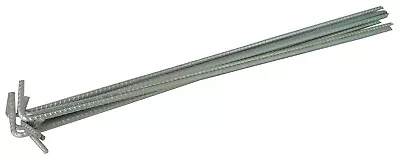 £7.39 • Buy Tent Pegs Heavy Duty Steel 500mm X 6mm Marquee Tarpaulin Awning Ground Stakes 
