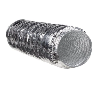 Hydroponics 12  Inch 315mm X 1m Fan Silencer Acoustic Noise Reducer Ducting Grow • £19.90