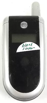 Motorola V180 - Piano Black ( T-Mobile ) Very Rare Cellular Flip Phone • $7.64