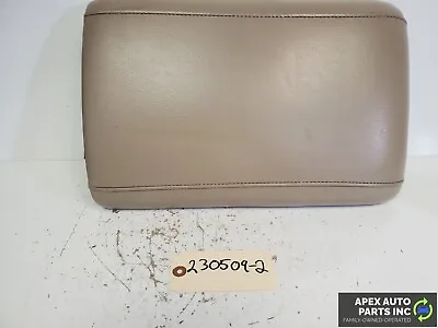 2003-2006 Ford Expedition Center Console Lid Armrest TAN BEIGE Leather OEM • $68.95