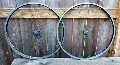 Vintage 26” Wheelset XTR Hubs WTB Laser Rims HB-M950 / FH-M950 Pair Wheels • $295