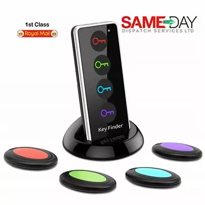 £21.89 • Buy 4 In 1 Wireless RF Item Locator Key Tracker Purse Pet Phone Finder Anti-lost UK