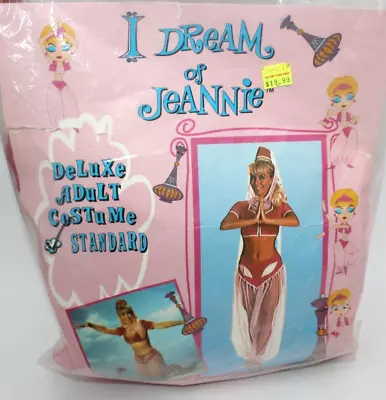 I Dream Of Jeannie Deluxe Adult Costume COMPLETE Standard Princess Vintage 1997 • $95.44