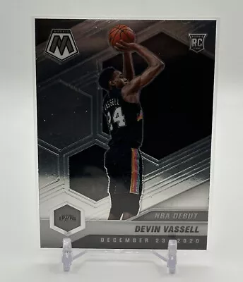 2020-21 Panini Mosaic Basketball Devin Vassell RC Rookie NBA Debut Card # 278 • $1.69