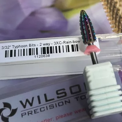 Wilson 3/32“ Shank Typhoon Nail Bits (Rainbow Coating) • $12.99