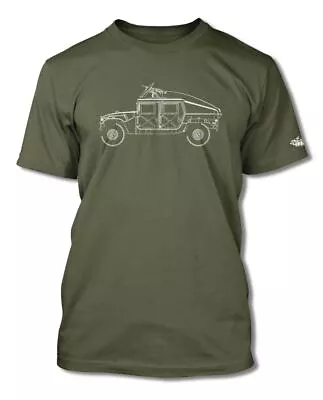 Hummer H1 Military Slantback 4x4 T-Shirt - Men - Side View • $22.90
