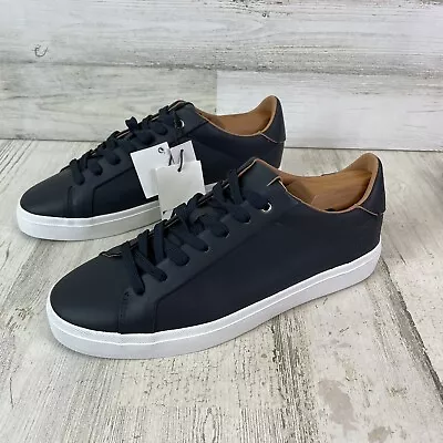 ZARA Minimal Laced Sneakers Black Men’s US 7 / EU 40- Brand New • $32.99