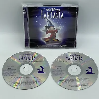 Walt Disney’s Fantasia [CD] 2 Disc Remastered Original Soundtrack Edition • £6.99