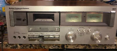 Vintage MCS Modular Component Systems 3552 Stereo Cassette Deck Wood Grain • $54