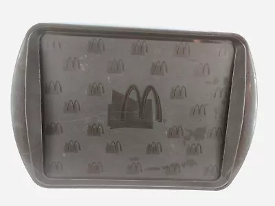 Vintage McDonalds Brown Plastic Serving Tray Made In USA WSI 24146 17  • $20