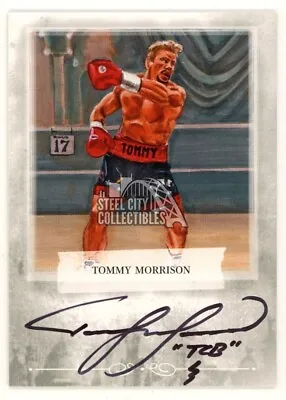 Tommy Morrison 2010 Sport Kings Boxing Autograph Card #A-TM2 • $314.96