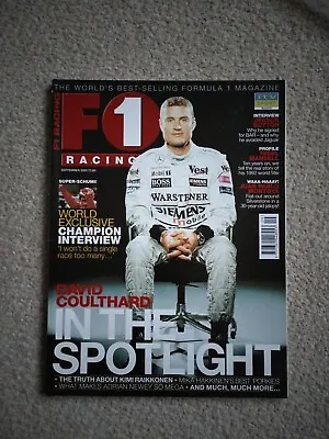 F1 Racing Magazine September 2002. • £0.99