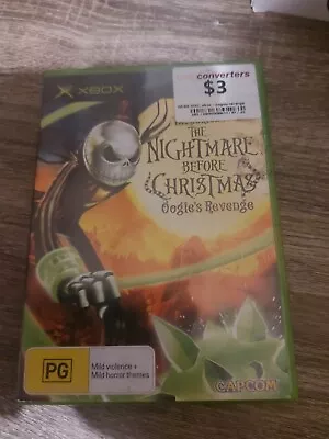 The Nightmare Before Christmas: Oogie's Revenge - Xbox Game - AUS PAL - RARE • $69