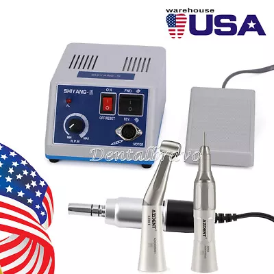 Dental Lab Marathon Electric Micromotor Polisher/Contra Angle/Straight Handpiece • $46.36