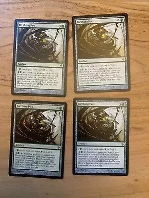 X4  Birthing Pod New Phyrexia 104/175 Regular Rare LP PLAYSET  • $39.99