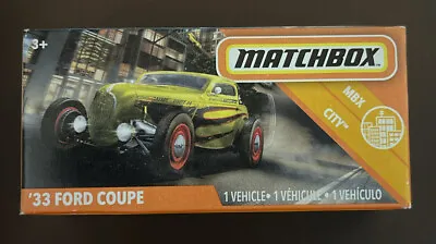 2020 Matchbox Power Grabs  MOON EYES 33 FORD COUPE HOT ROD NEW • $10.29