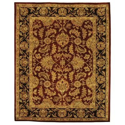 Safavieh HG628C Heritage Red / Black Area Rug Contemporary Carpet Hand Tufted • $372.52