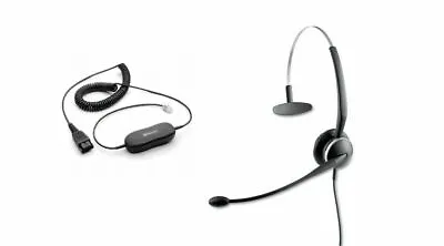 GN Netcom GN2000 Mono Noise Canceling QD Headset GN2120-NC + GN1200 SmartCord • £71.20