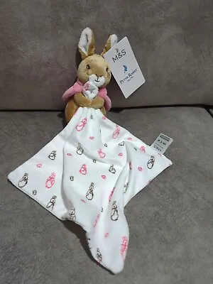 Marks & Spencer M & S Peter Rabbit Flopsy Bunny Comfort Blanket Comforter New  • £12